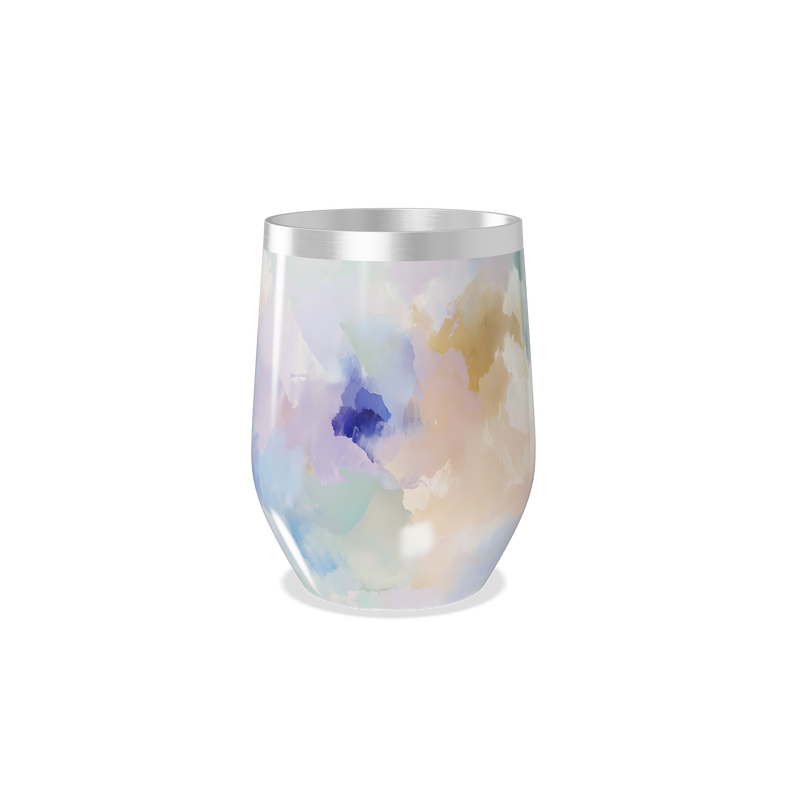 Copo Térmico Slim - Estampa Aquarela