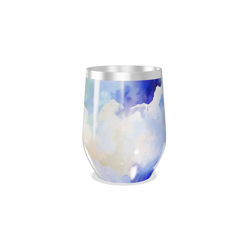 Copo Térmico Slim - Estampa Aquarela