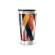 Copo Térmico - Estampa Geométrica Colorida