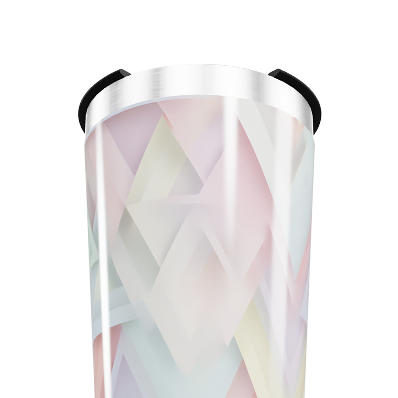 Copo Térmico - Geométrico Pastel Inox