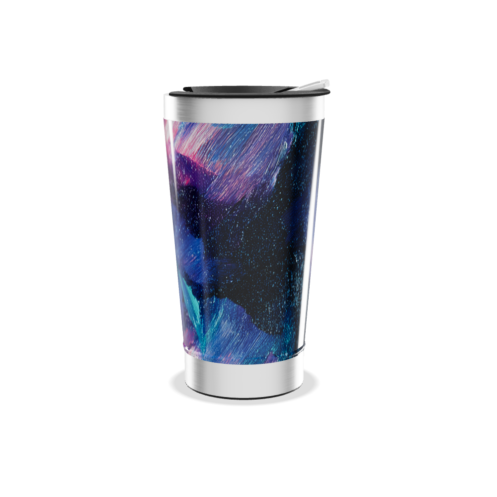 Copo Térmico - Estampa Galáxia Aço Inox