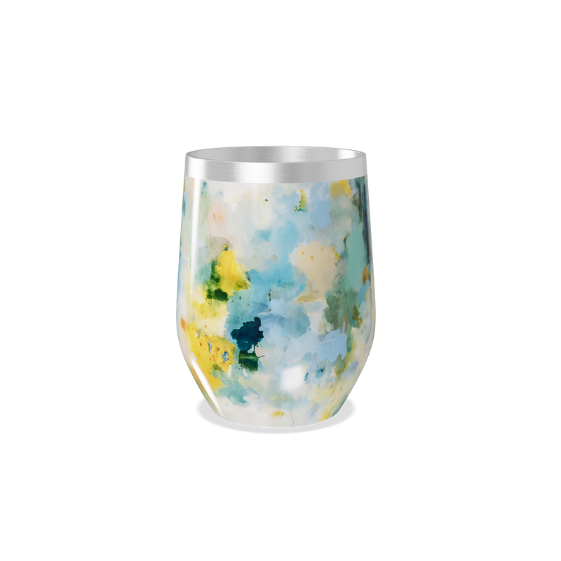 Copo Térmico Slim - Aço Inox Estampa Abstrata