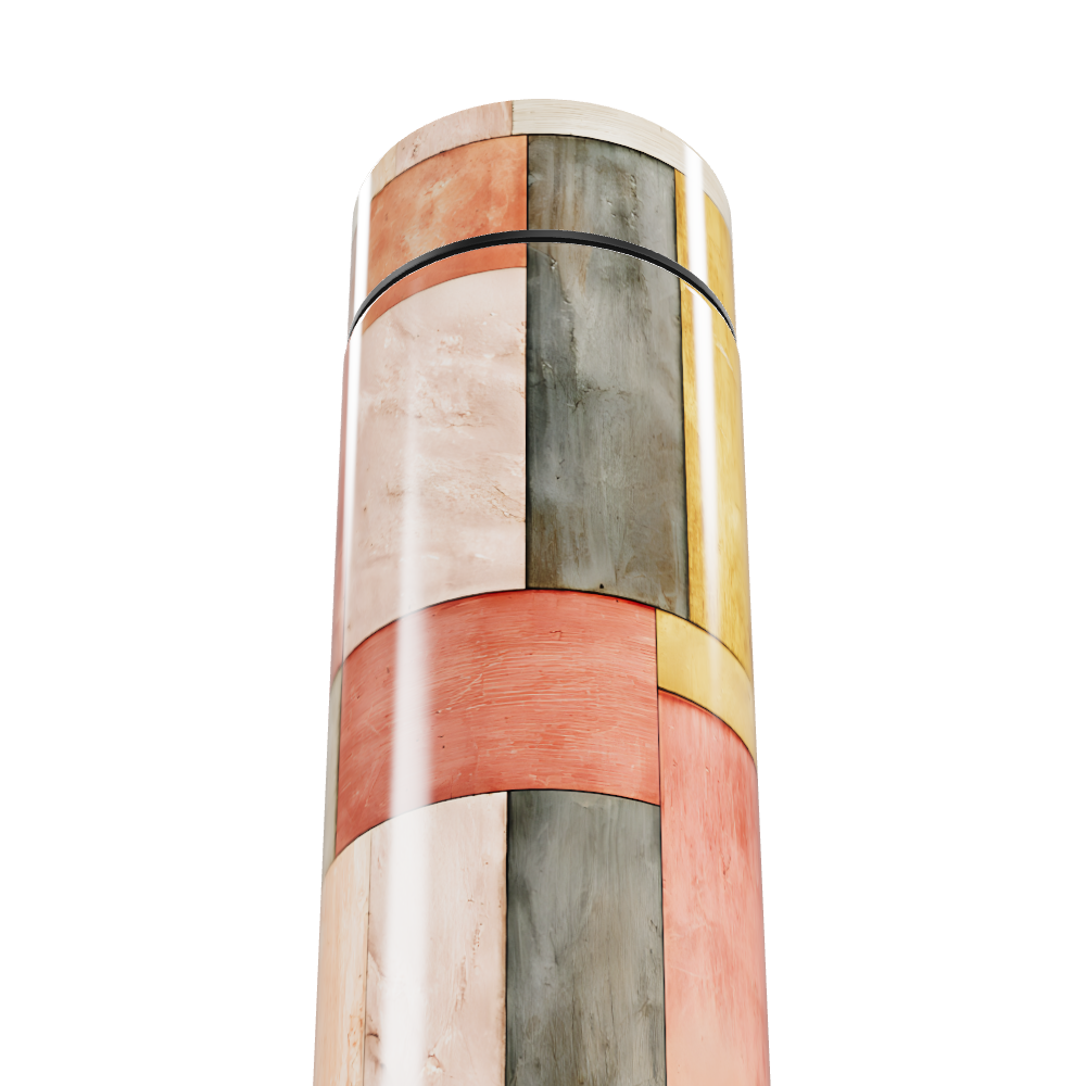 Garrafa Térmica Touch - Estampa Colorida