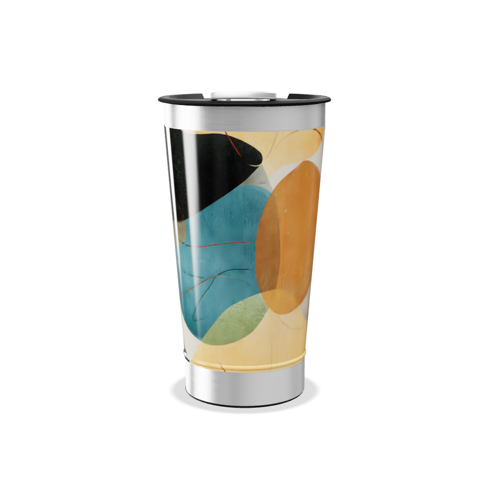 Copo Térmico - Abstrato Colorido