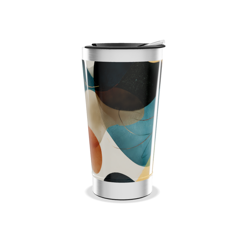 Copo Térmico - Abstrato Colorido