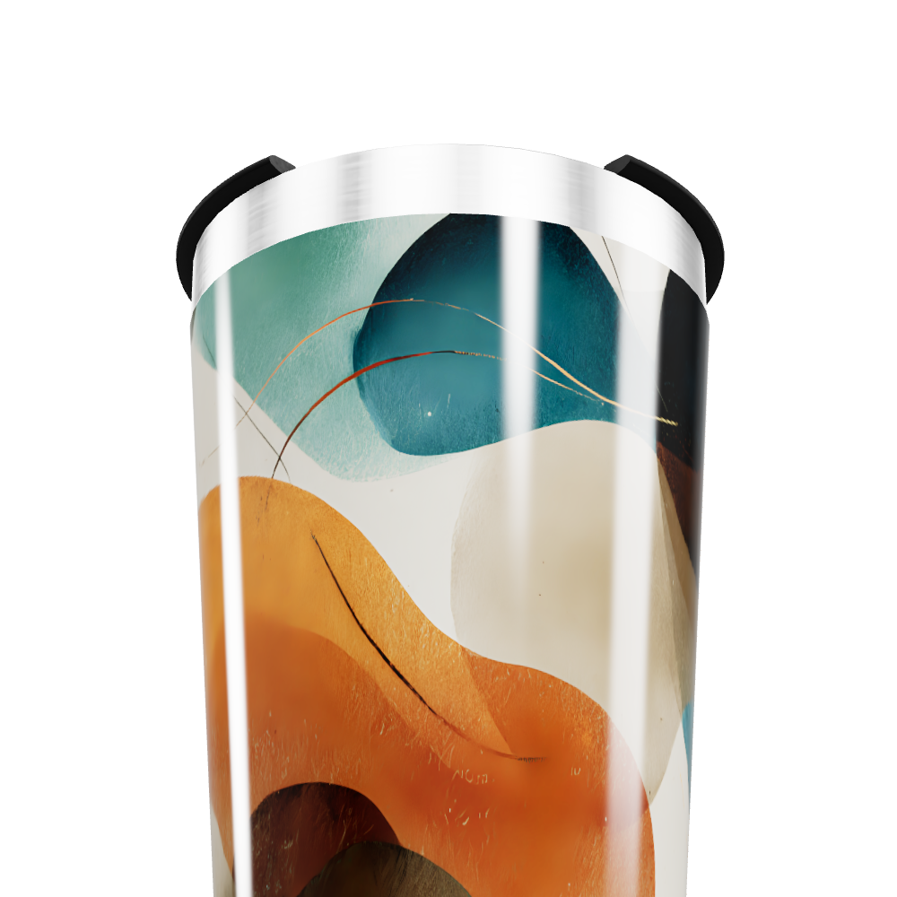 Copo Térmico - Abstrato Colorido