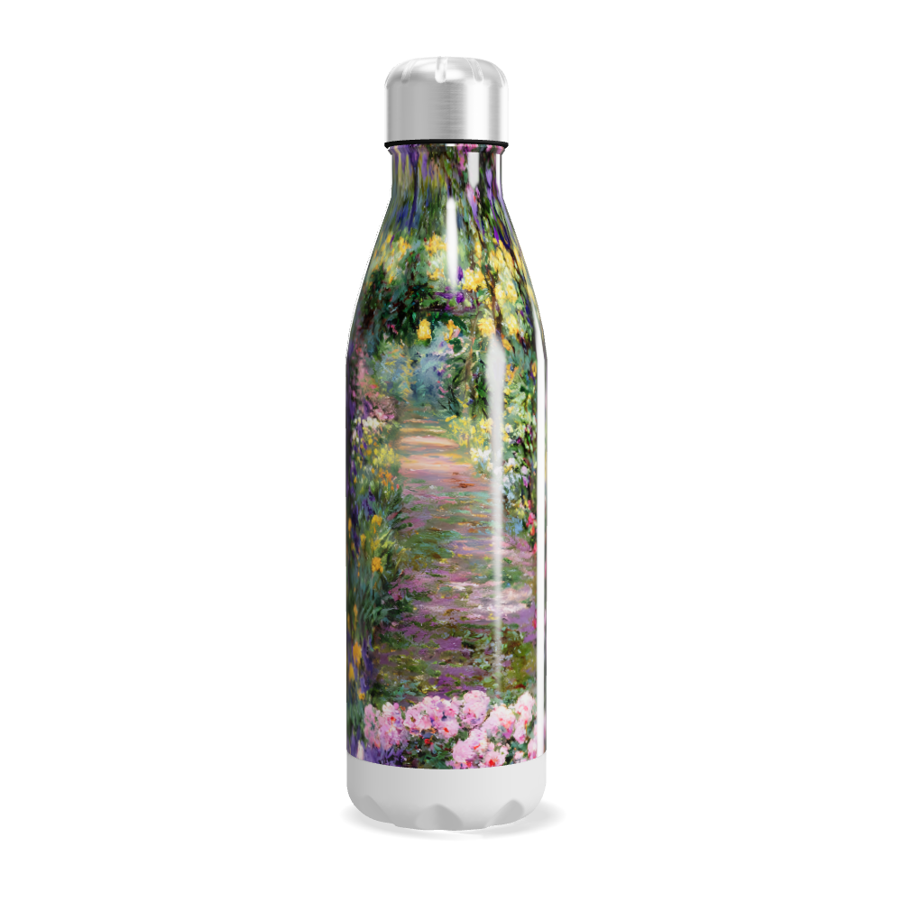 Garrafa Inox - Floral Artística 500ml