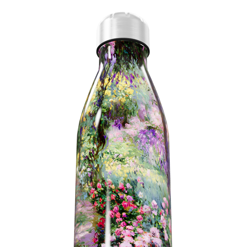 Garrafa Inox - Floral Artística 500ml