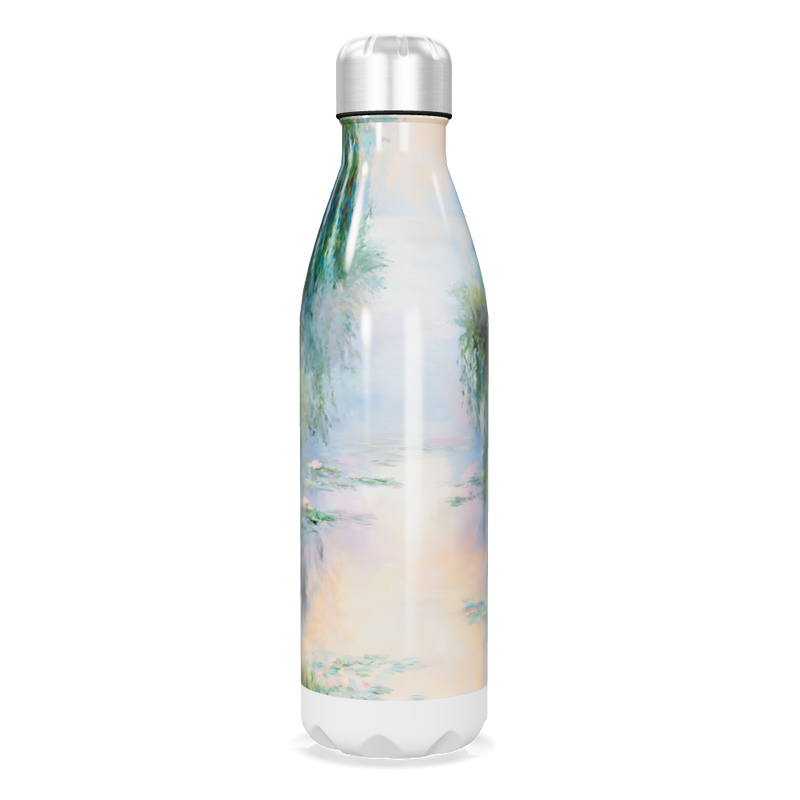 Garrafa Inox - Estampa Paisagem Colorida