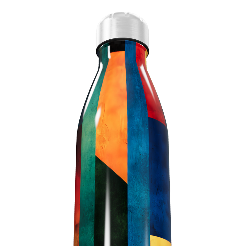Garrafa Inox - Estampa Colorida