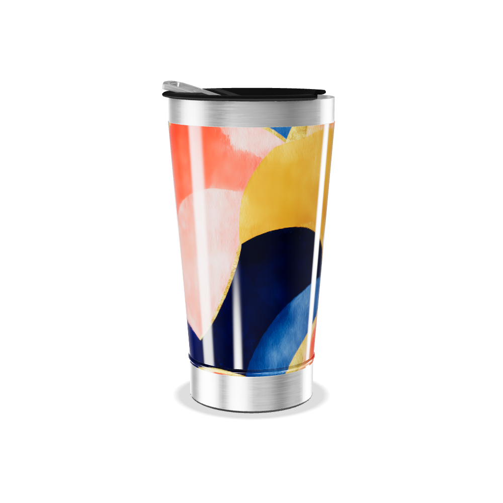 Copo Térmico - Estampa Colorida Aço Inox