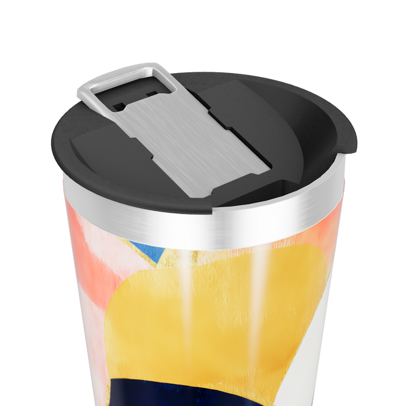 Copo Térmico - Estampa Colorida Aço Inox