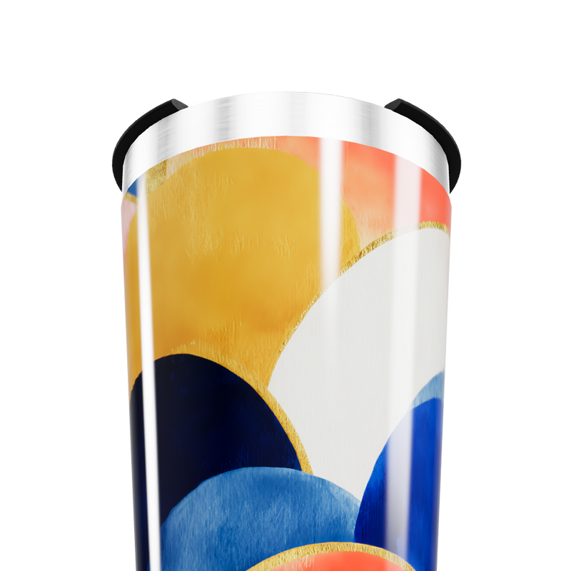 Copo Térmico - Estampa Colorida Aço Inox