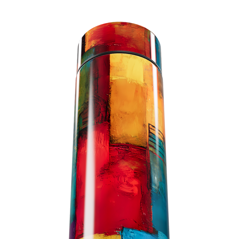 Garrafa Térmica Touch - Colorida em Aço Inox