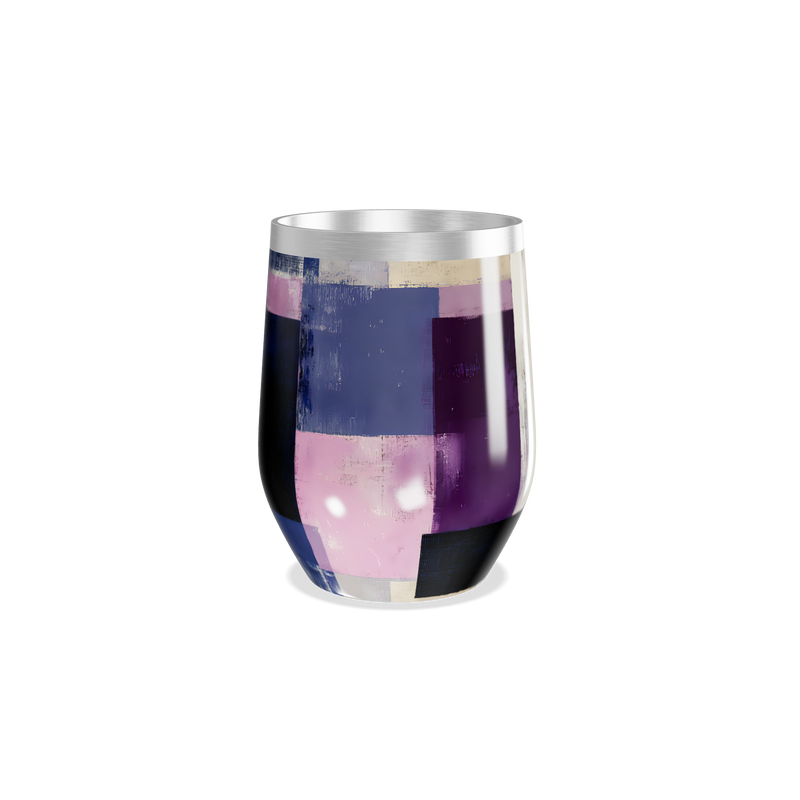 Copo Térmico Slim - Estampa Geométrica Colorida