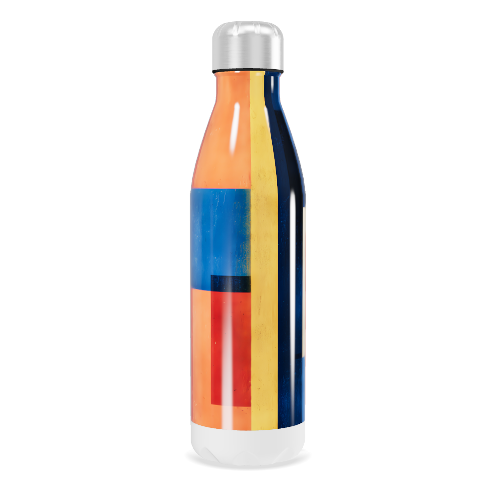 Garrafa Inox - Estampa Colorida Geométrica