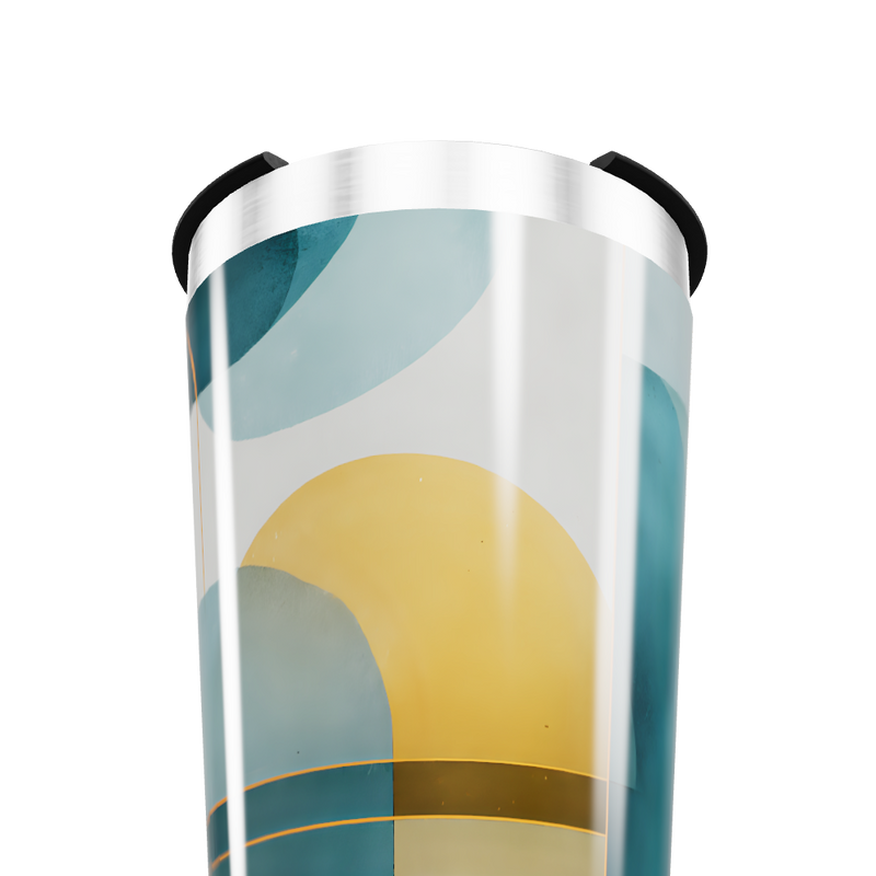 Copo Térmico - Estampa Geométrica Colorida