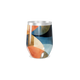 Copo Térmico Slim - Colorido Abstrato Aço Inox