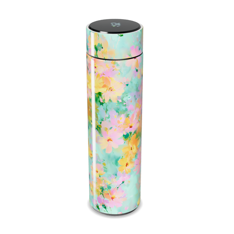 Garrafa Térmica Touch Floral Colorida