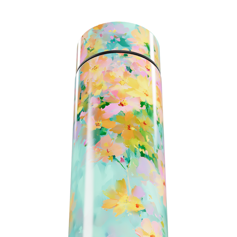 Garrafa Térmica Touch Floral Colorida
