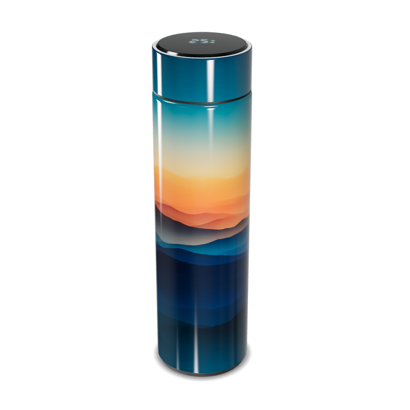 Garrafa Térmica Touch - Estampa Paisagem