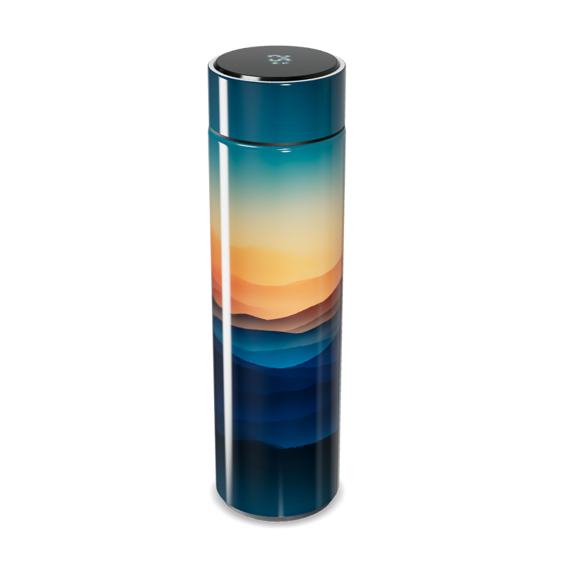 Garrafa Térmica Touch - Estampa Paisagem