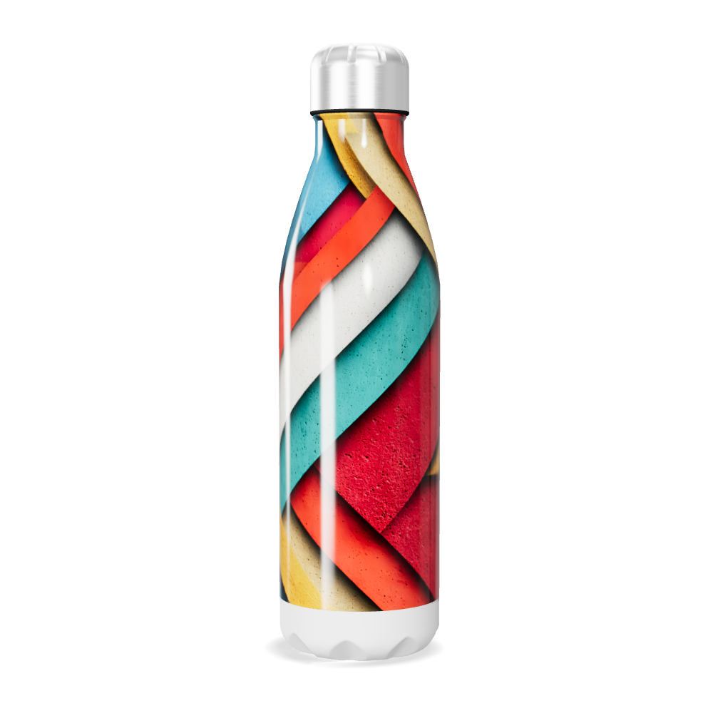 Garrafa Inox Estampada Multicolorida