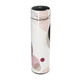 Garrafa Térmica Touch - Design Abstrato Branco