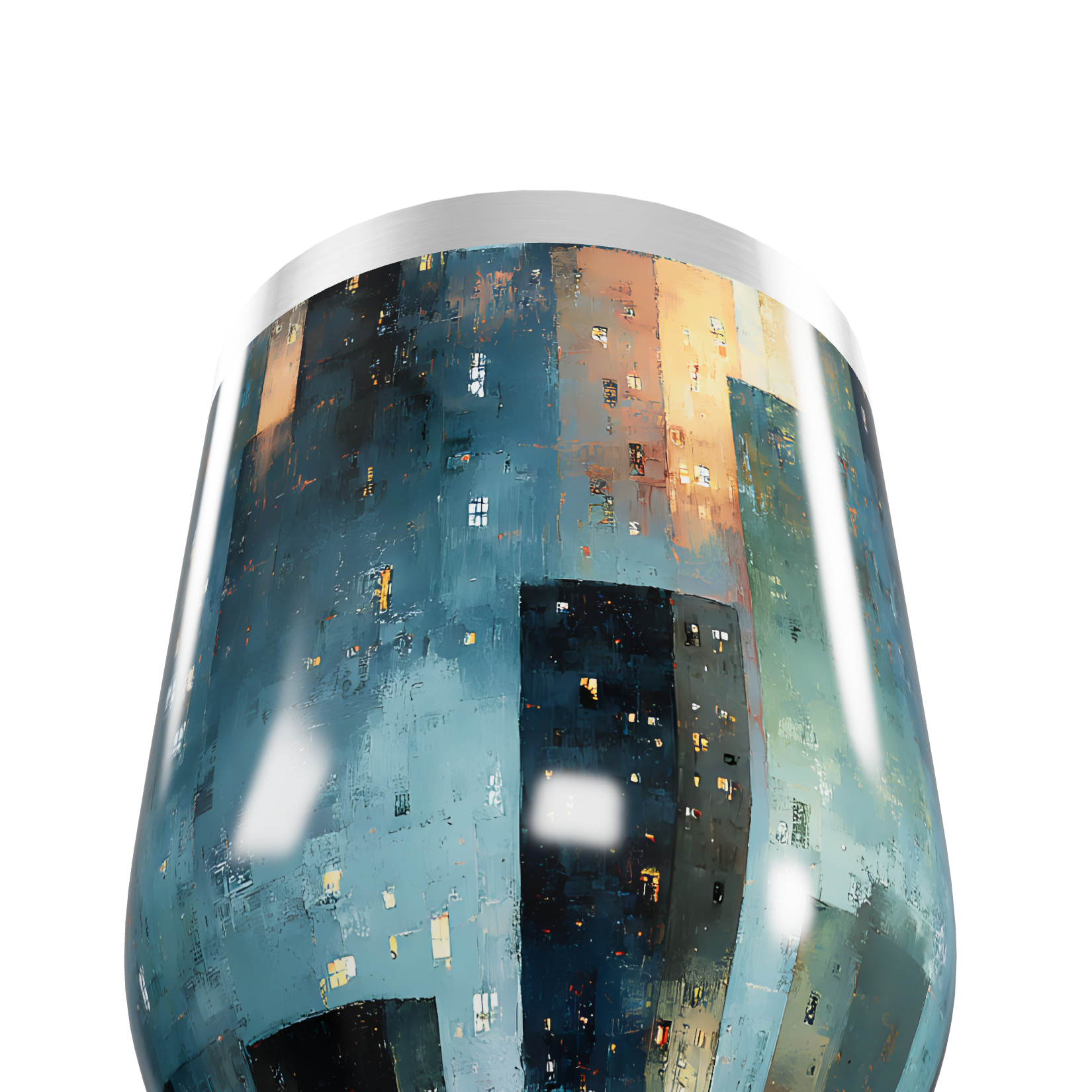 Copo Térmico Slim - Estampa Urbana