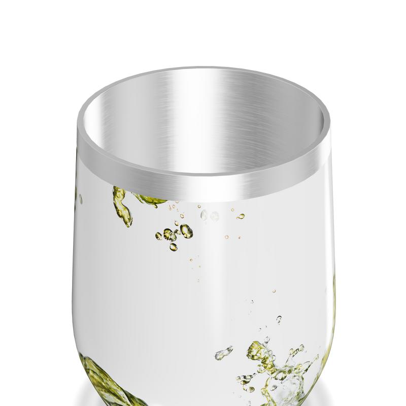 Copo Térmico Slim - Aço Inox com Estampa Splash