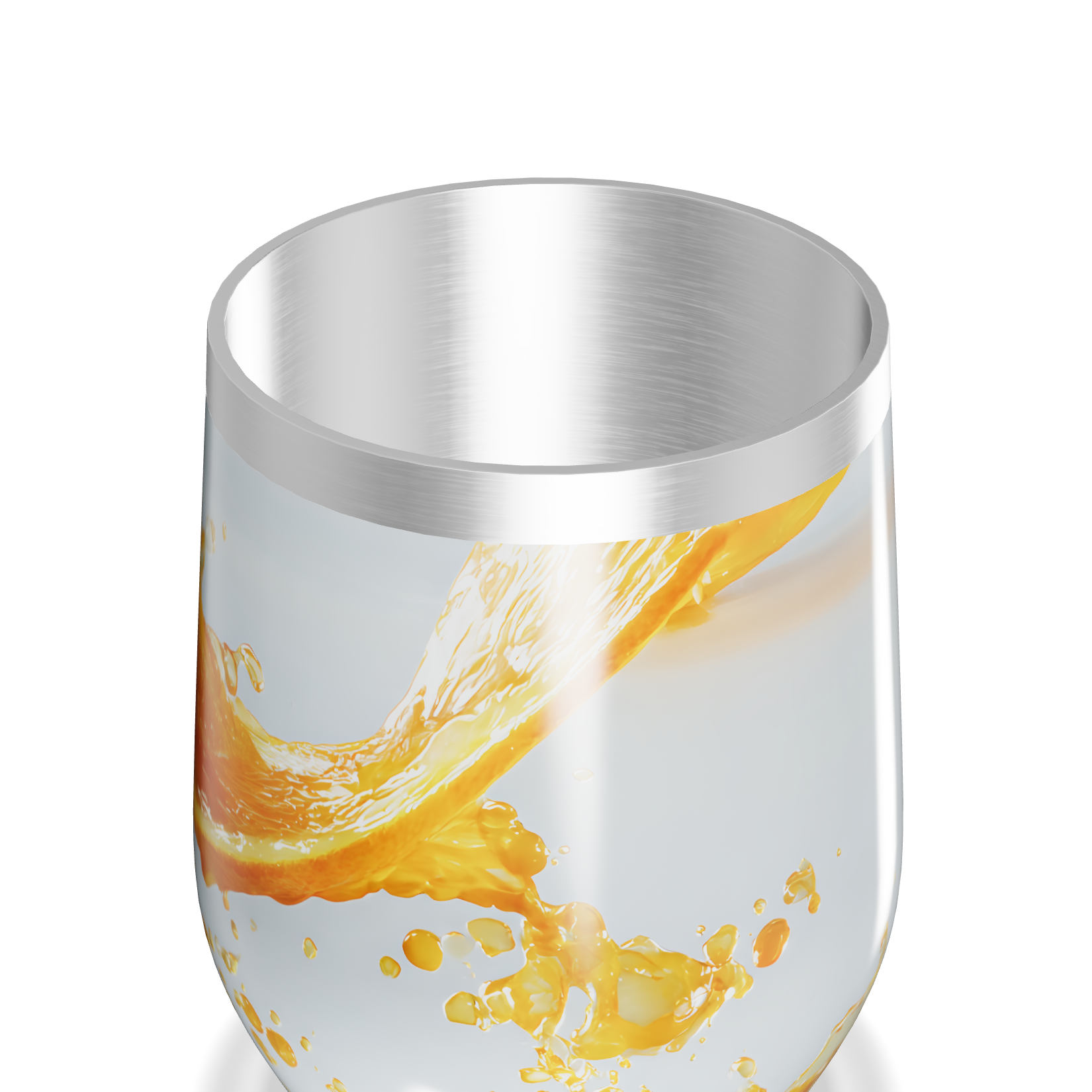 Copo Térmico Slim - Aço Inox Estampa Splash