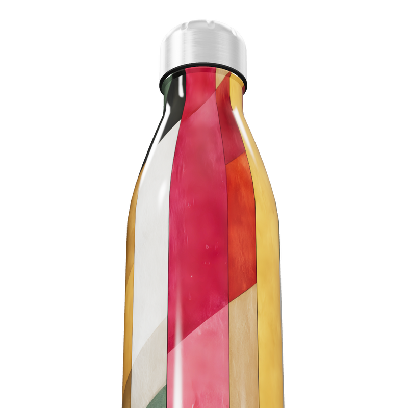 Garrafa Inox - Design Multicolorido