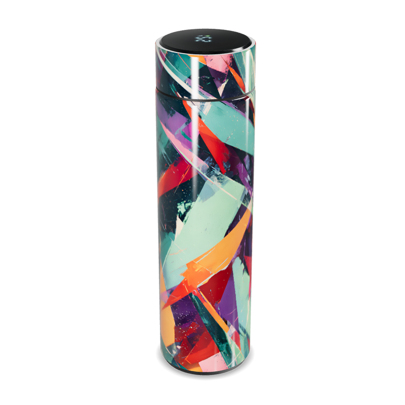 Garrafa Térmica Touch - Estampa Colorida Moderna