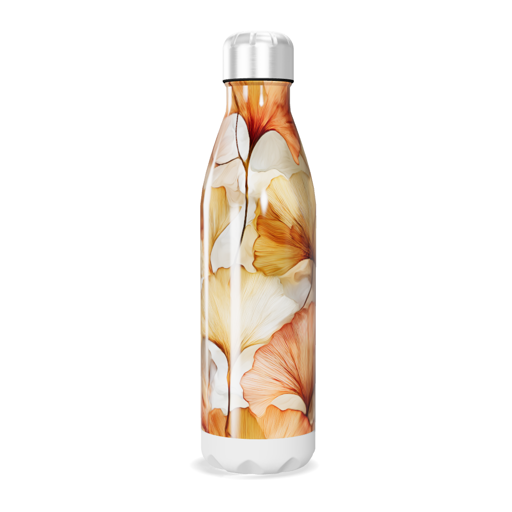 Garrafa Inox - Floral Aquarela 500ml