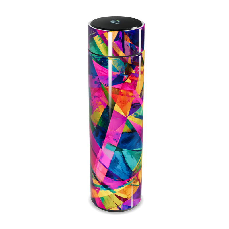 Garrafa Térmica Touch - Colorida com Display LED