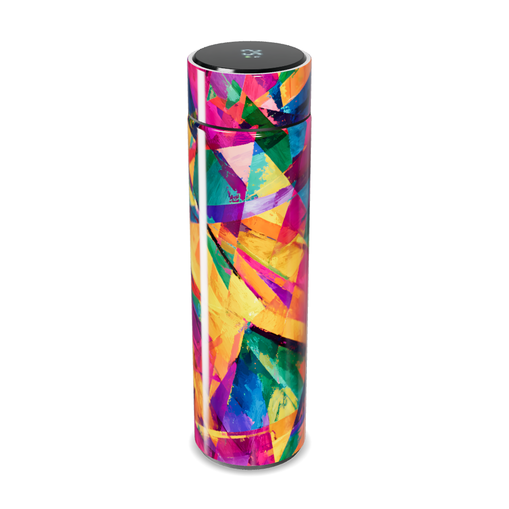 Garrafa Térmica Touch - Colorida com Display LED