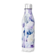 Garrafa Inox - Floral Roxo e Azul