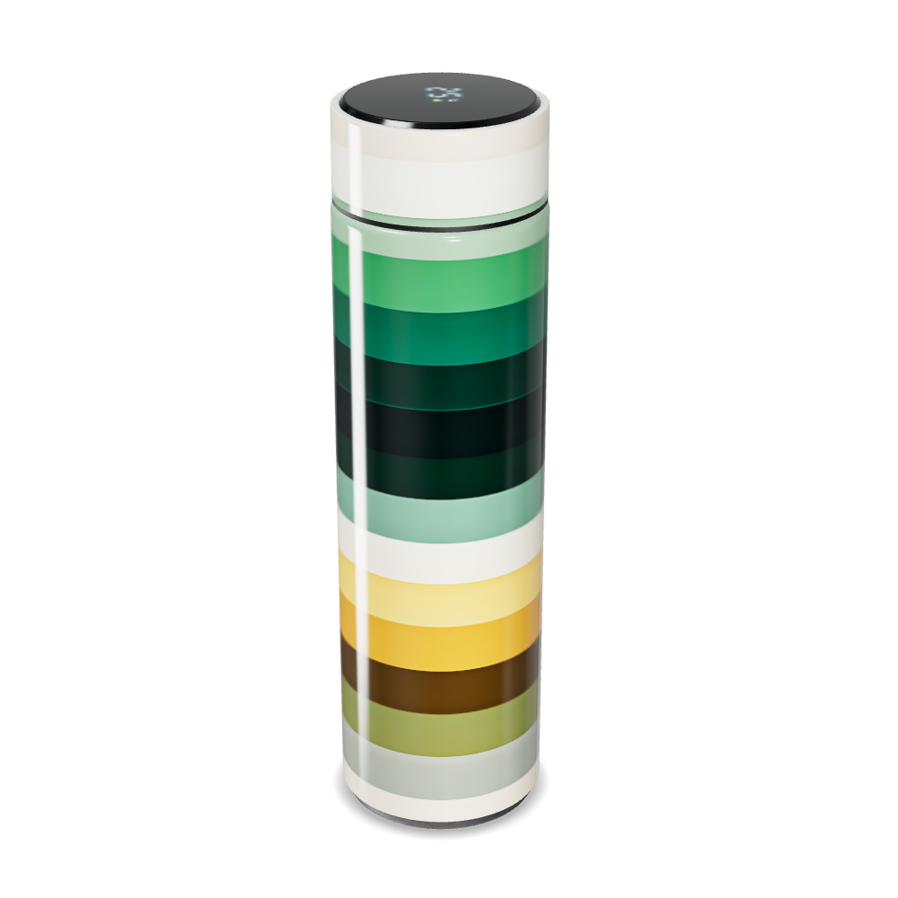 Garrafa Térmica Touch - Listras Coloridas