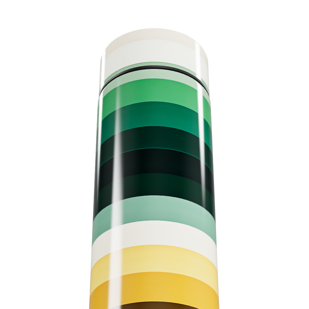 Garrafa Térmica Touch - Listras Coloridas