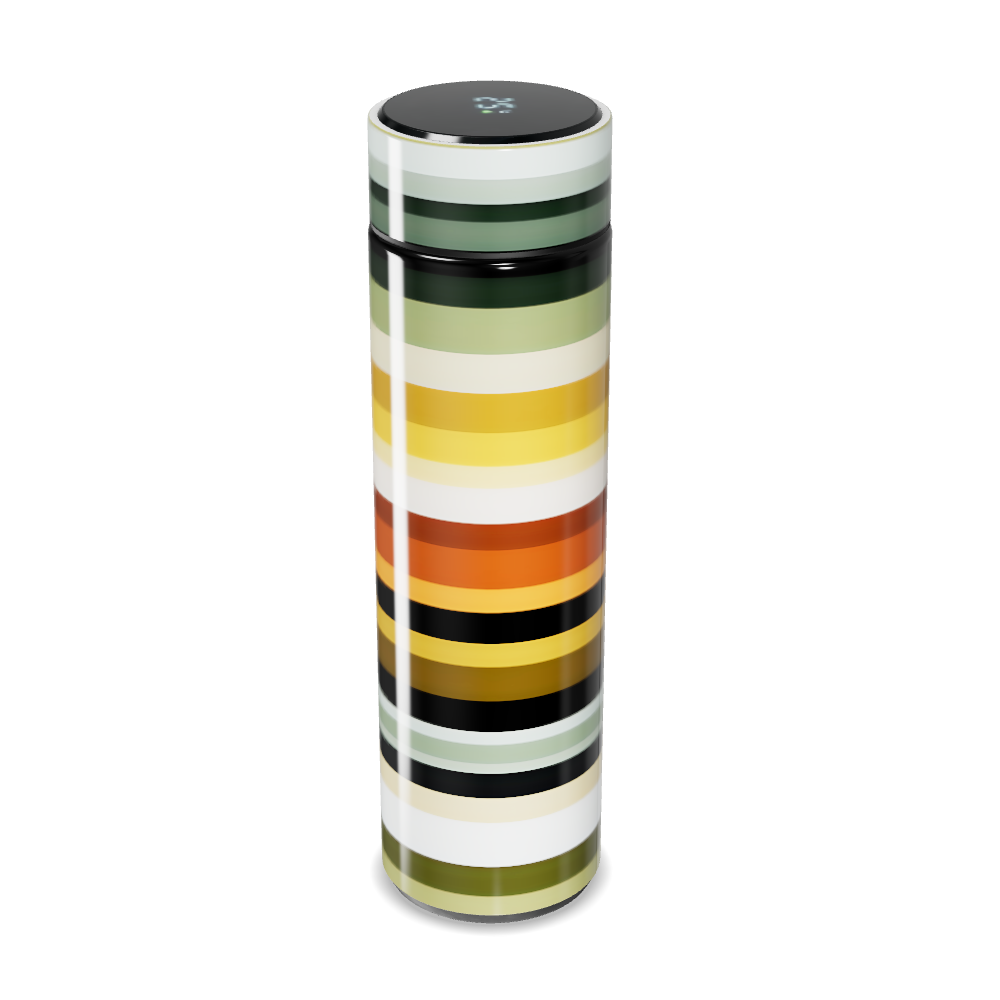 Garrafa Térmica Touch Listrada Colorida