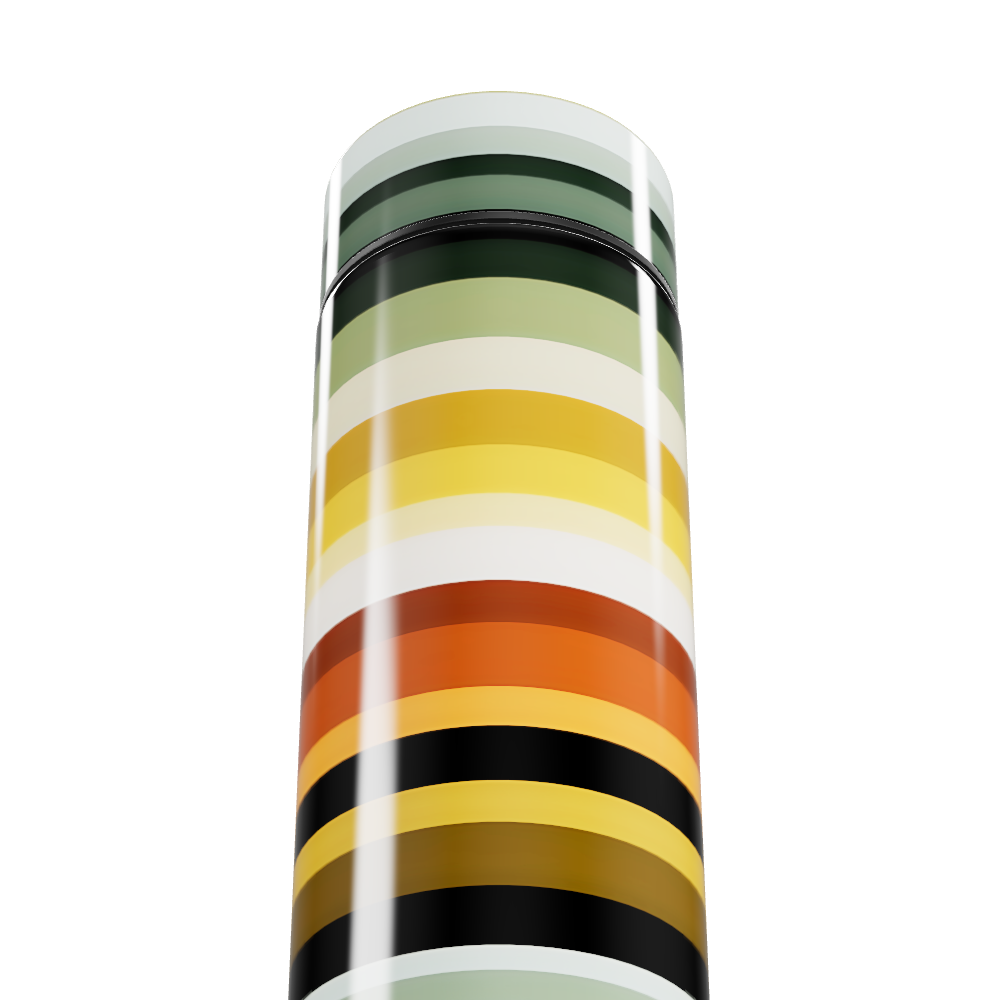 Garrafa Térmica Touch Listrada Colorida