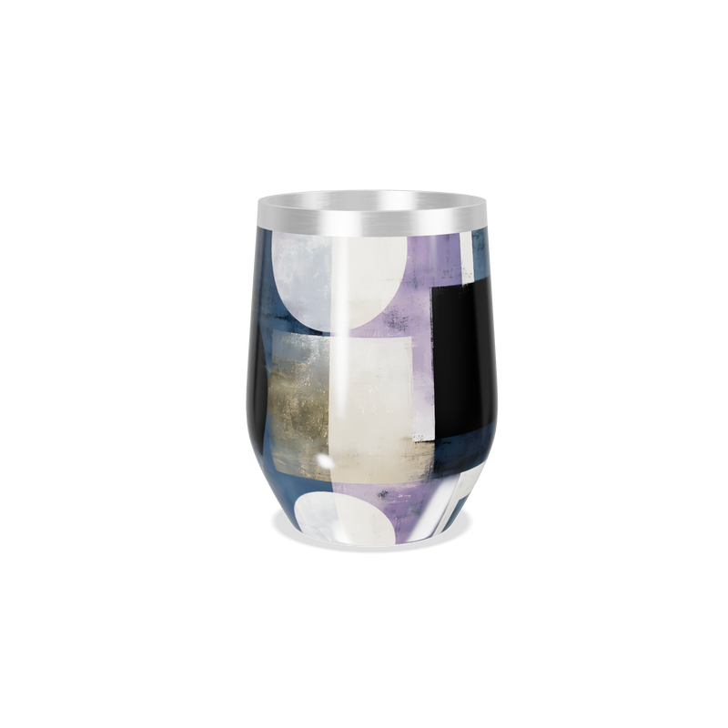 Copo Térmico Slim - Geométrico Colorido Inox