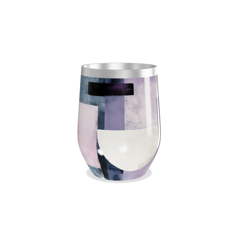 Copo Térmico Slim - Geométrico Colorido Inox