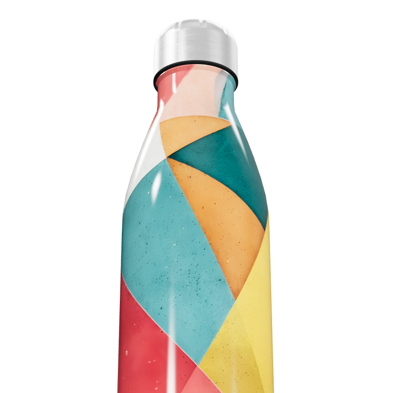 Garrafa Inox Estampada Colorida 750ml