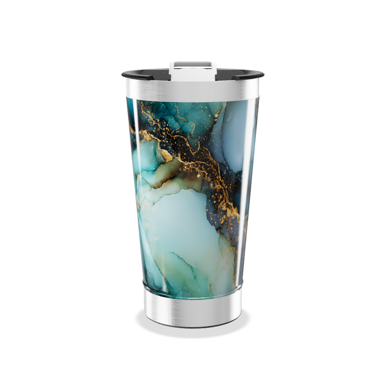 Copo Térmico - Mármore Azul