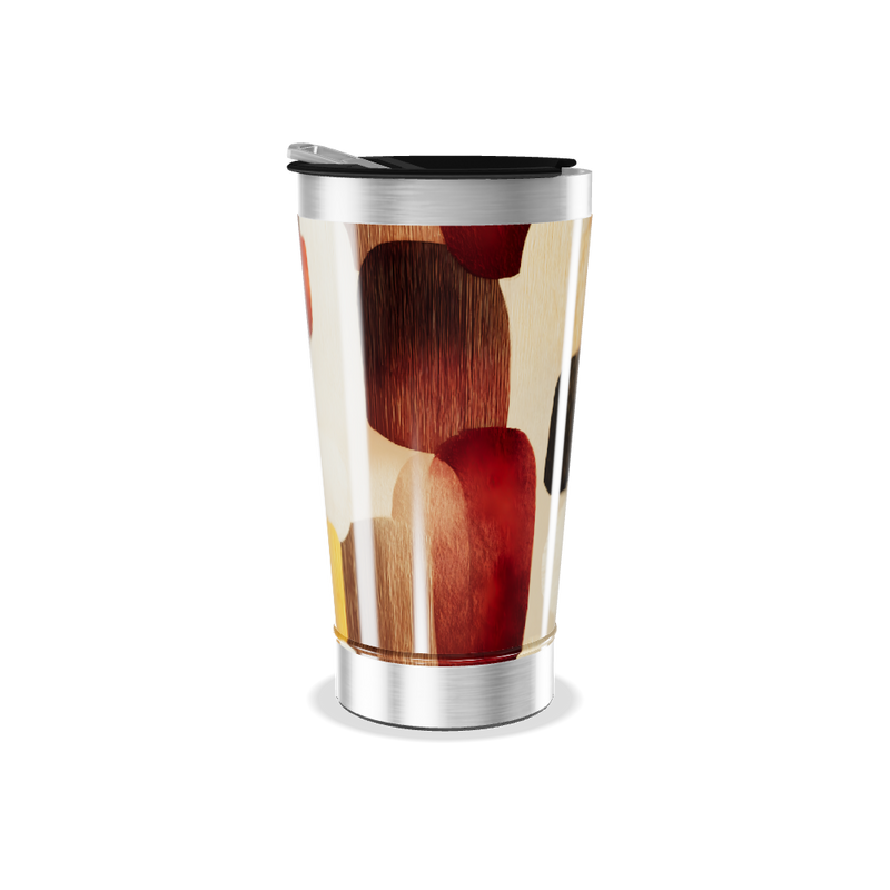 Copo Térmico - Estampa Geométrica Colorida