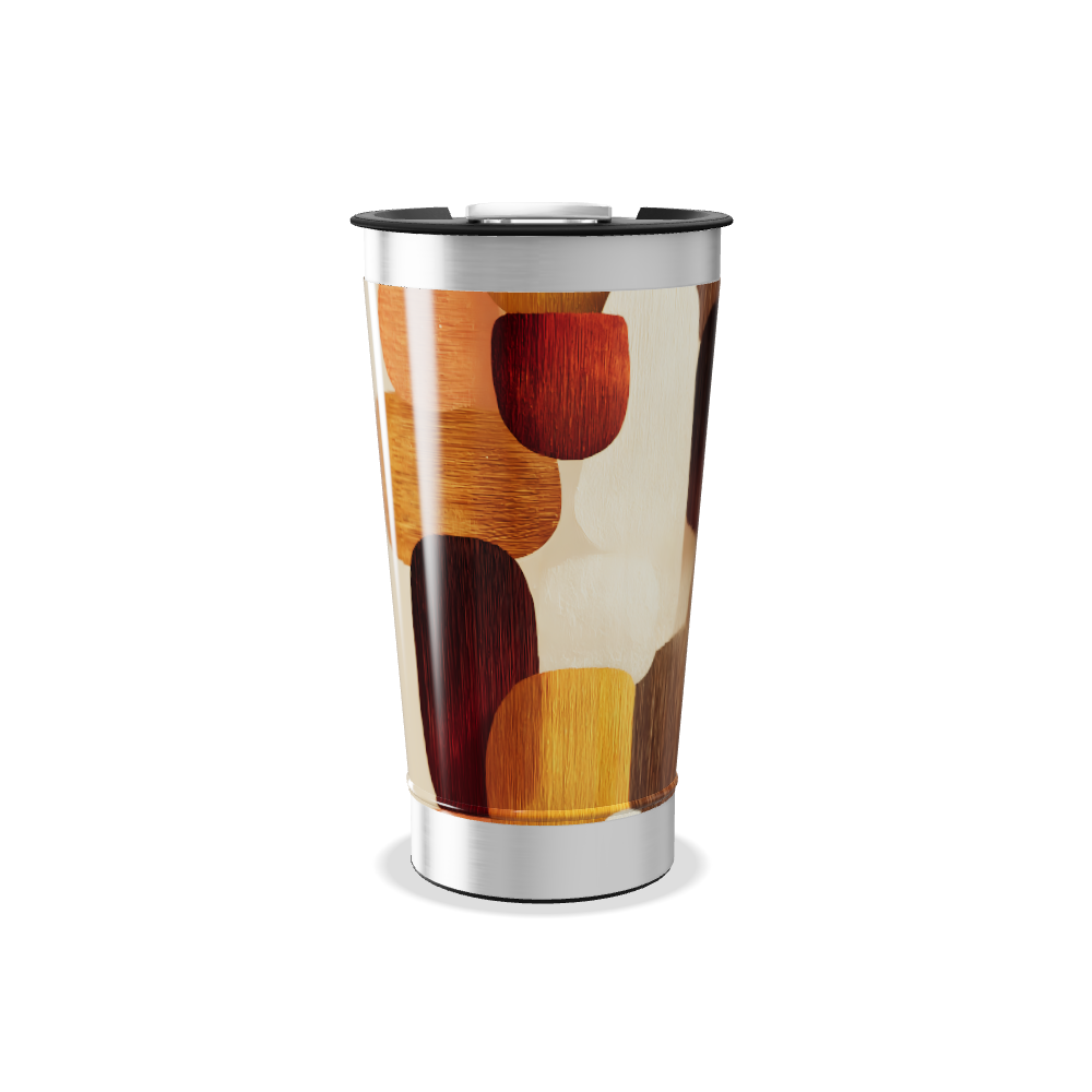 Copo Térmico - Estampa Geométrica Colorida
