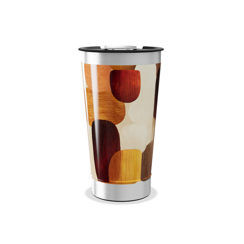 Copo Térmico - Estampa Geométrica Colorida