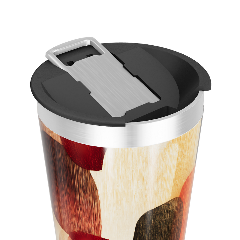 Copo Térmico - Estampa Geométrica Colorida