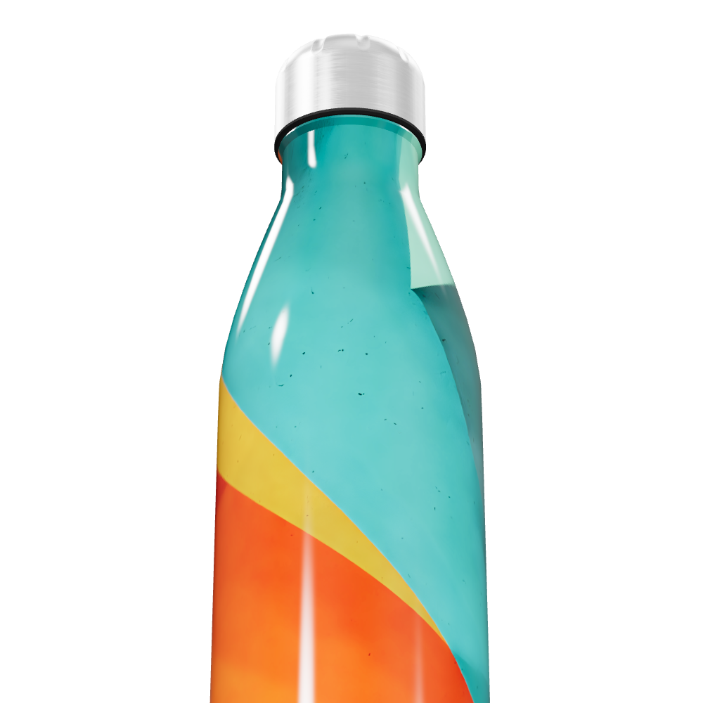 Garrafa Inox - Estampa Colorida